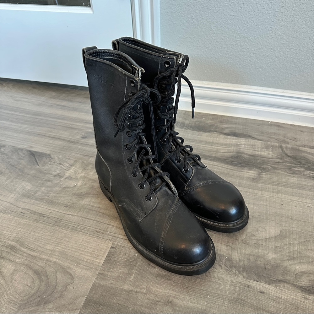 Men’s Steel Toe Combat Boots